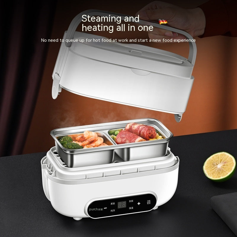 Double-layer Plug-in Waterless Intelligent Reservation Cooking Breakfast Machine