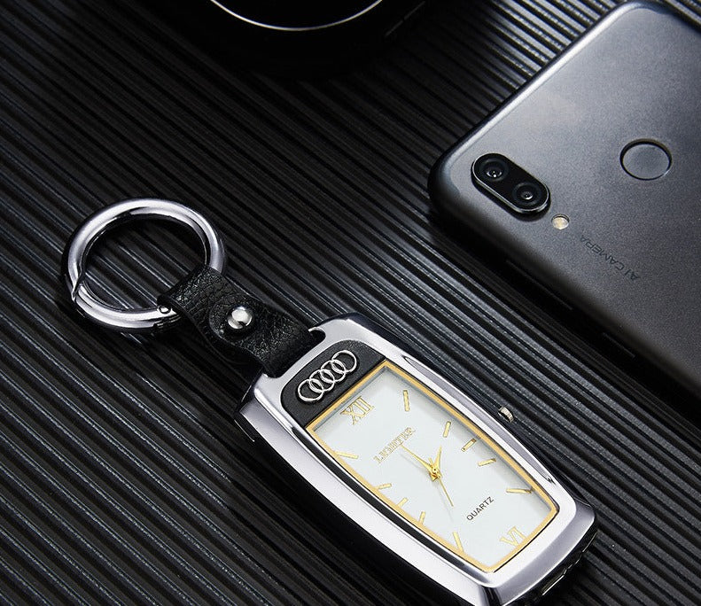 With Real Watch Car Keychain Pendant Multifunctional Lighter Personality Charging USB Cigarette Lighter