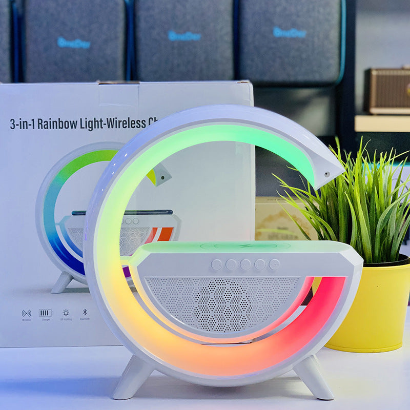 G-shaped Intelligent Voice Led Seven-color Ambience Light