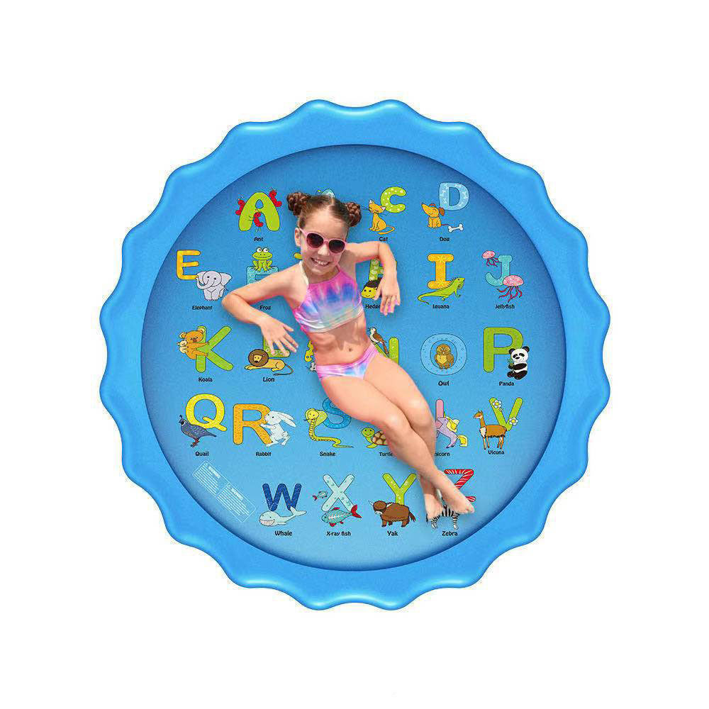 Speelgoed Voor Kinderen Jongens Meisjes Spray Zwembad Sprinkler Pad Waternevel Pad Splash Speelkleed Speelgoed Opblaasbaar Splash Play