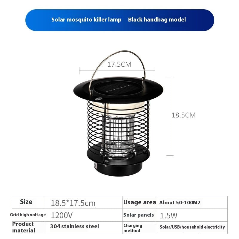 Outdoor Waterproof Solar Mosquito Lamp Household Mosquito Lamp