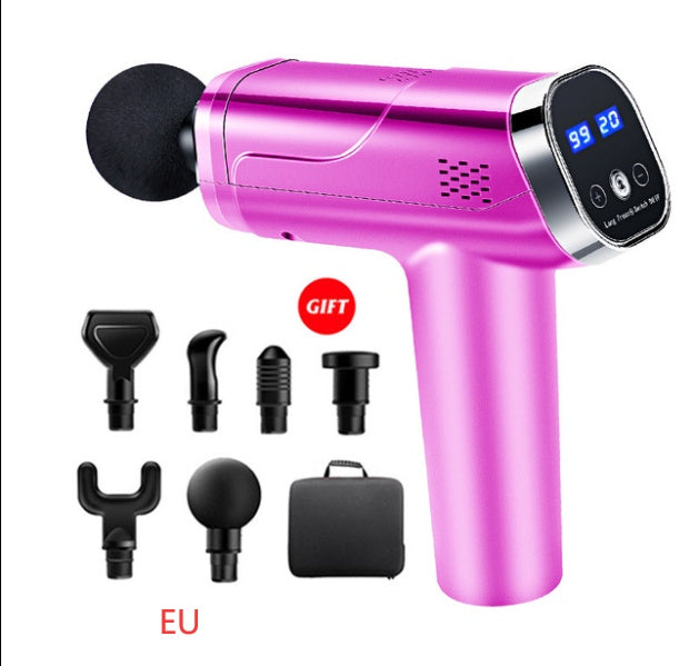 Touch Screen Fascia Gun Muscle Massager