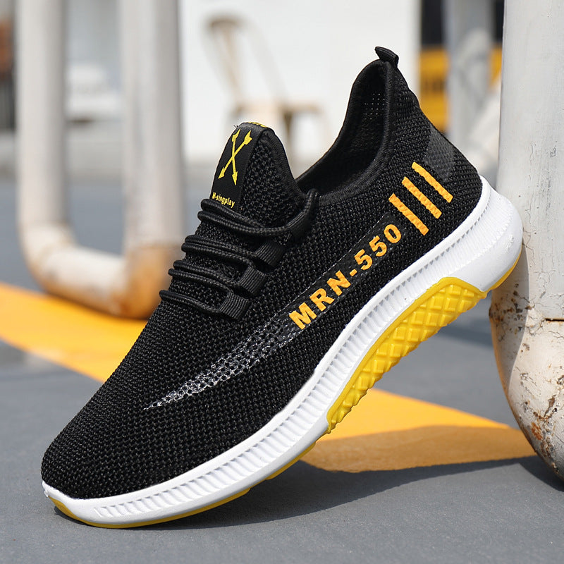 Sneakers Shoes Men Spring And Autumn Men Fashion Lightweight Breathable Sports Comfortable Casual Shoes