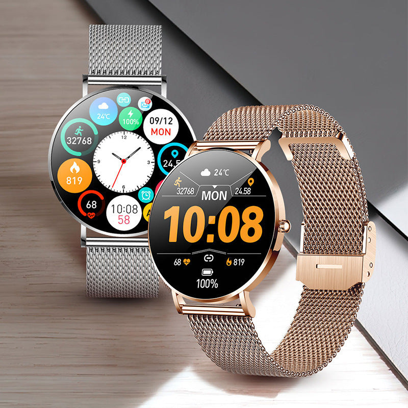 New luxury Ultra-thin Smart Watch Women 1.36 Inch Screen