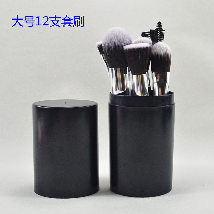 Mai Naiqi Verkoop Nieuwe 12 make-upborstel Cilinderborstelset Blush Brush Beauty Tools