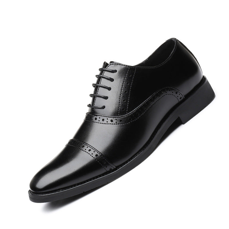 American Style British Casual Business Leather Shoes Men