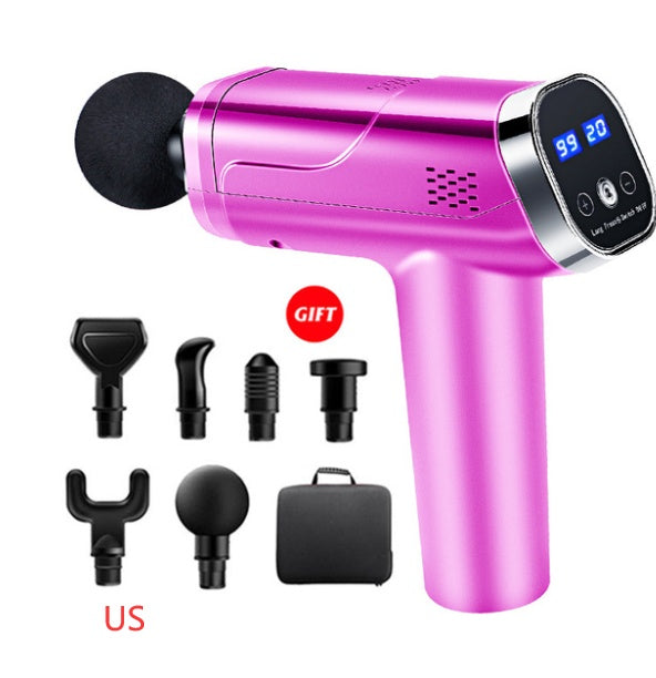 Touch Screen Fascia Gun Muscle Massager