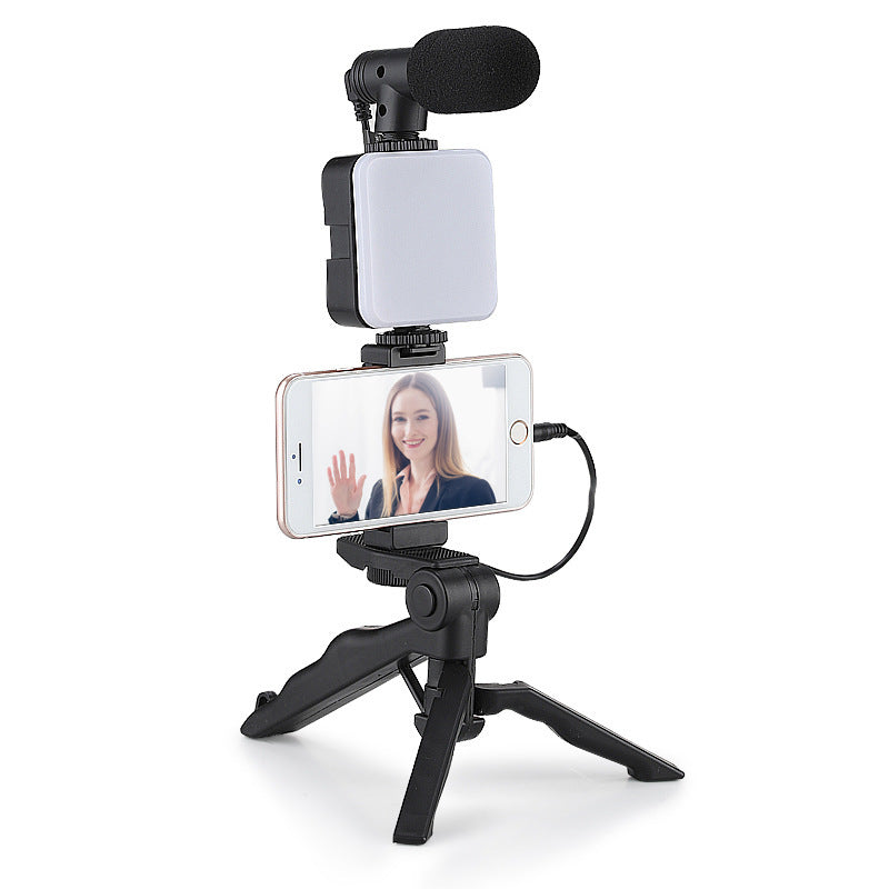 Multi-functional Desktop Beauty Leg Pocket Fill Light With Microphone Set