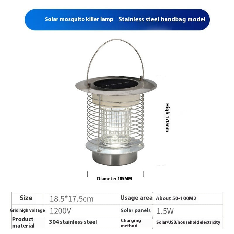 Outdoor Waterproof Solar Mosquito Lamp Household Mosquito Lamp