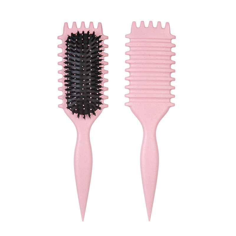 Bounce Household Hollow Curl Massage Comb