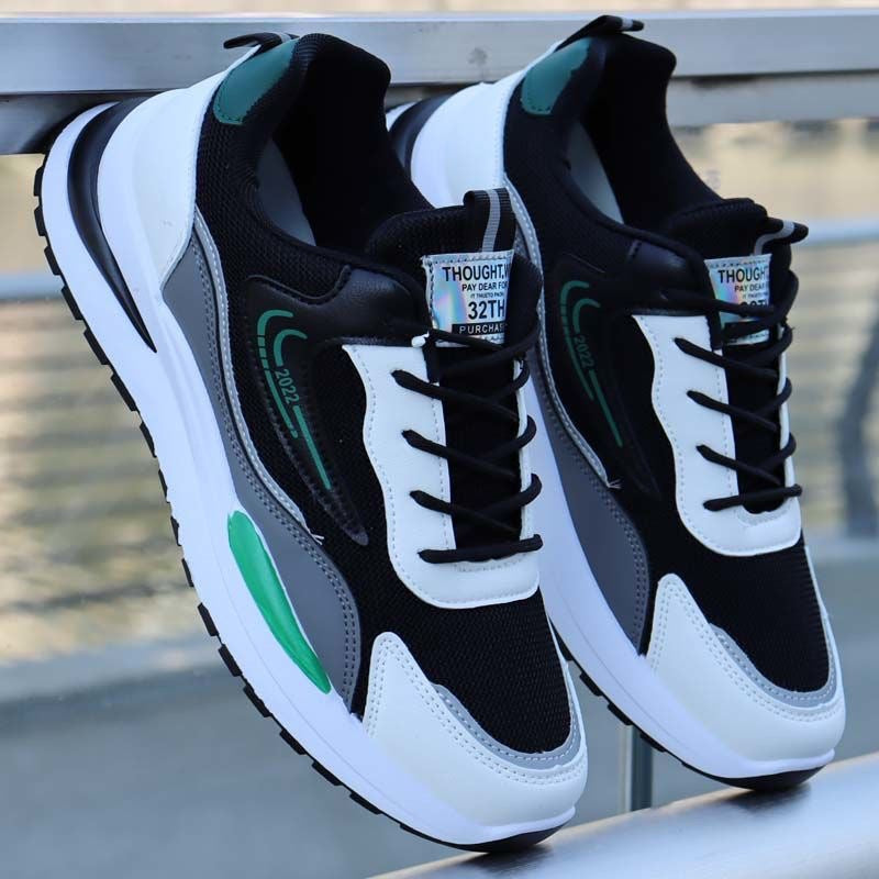 Same Style MenShoes Summer Mesh Shoes Men  Non-slip Running Shoes Mesh Trendy Casual Shoes Sports Trendy Shoes Breathable Slow