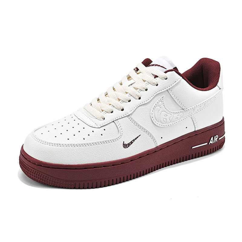 Men And Women Low-top Dunk Trendy Sneaker Casual Air Force No. 1 AF Board Shoes AJ White Shoes