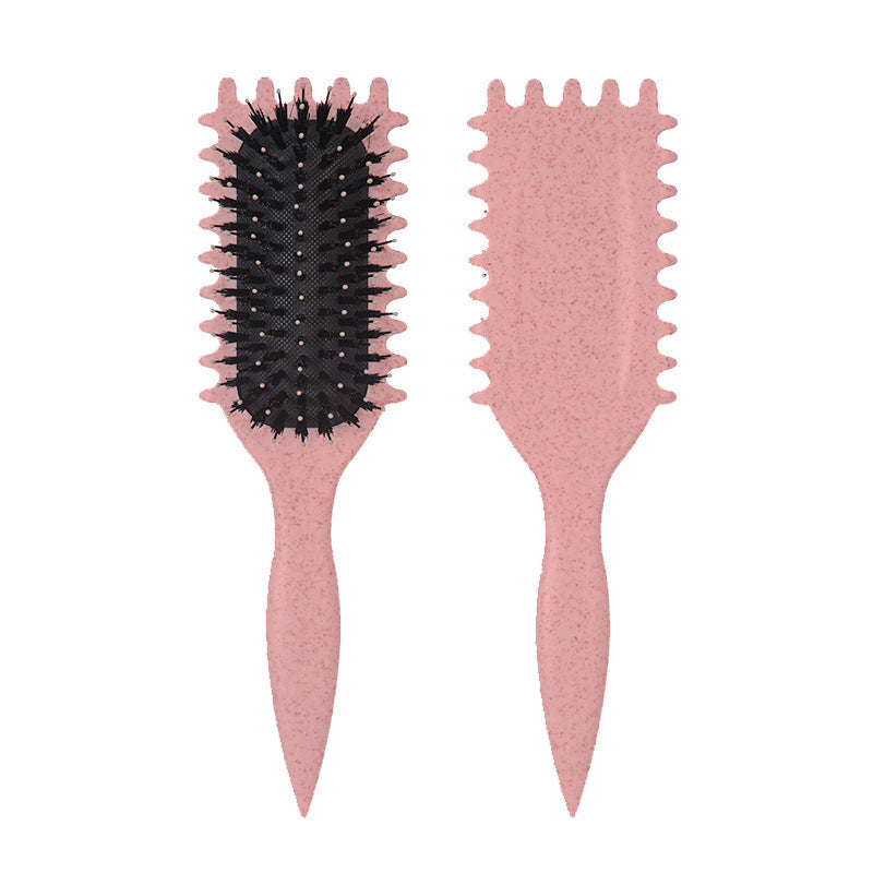 Bounce Household Hollow Curl Massage Comb