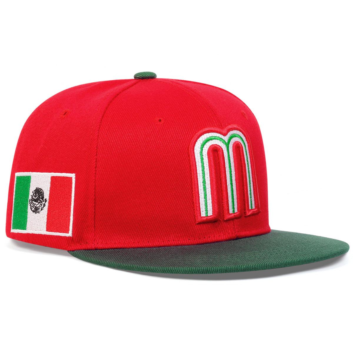 2024 World Cup Baseball Game Mexico National Team Sports Cap Hip Hop Hat Big Flag Standard Wind Car Logo Mexico