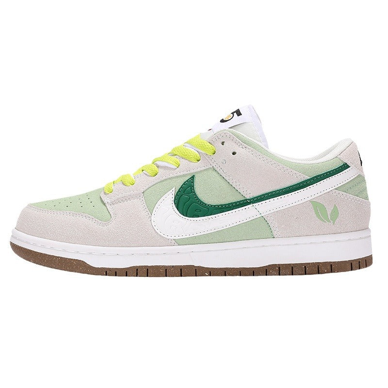 Aj Men Shoes Genuine Goods Dunk Double Hook Avocado Board Shoes Low Air Force One Casual Women Shoes