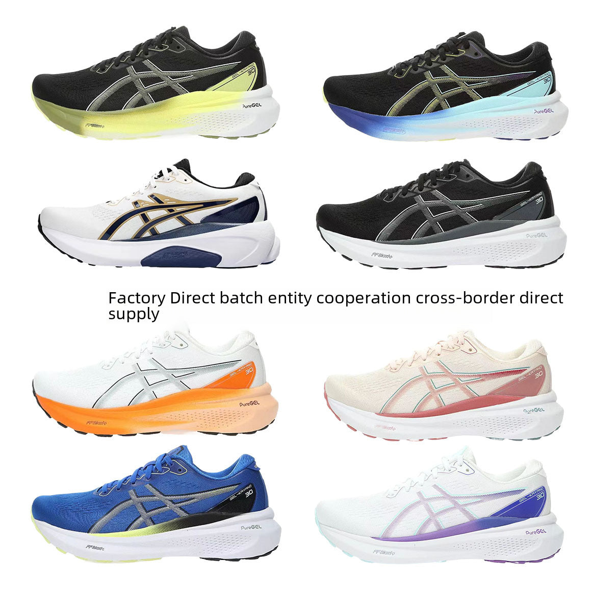 2024 New Gel-Kayano30 Arthur Men And Women Running Shoes Stable Support Shock-absorbing Rebound Sneaker