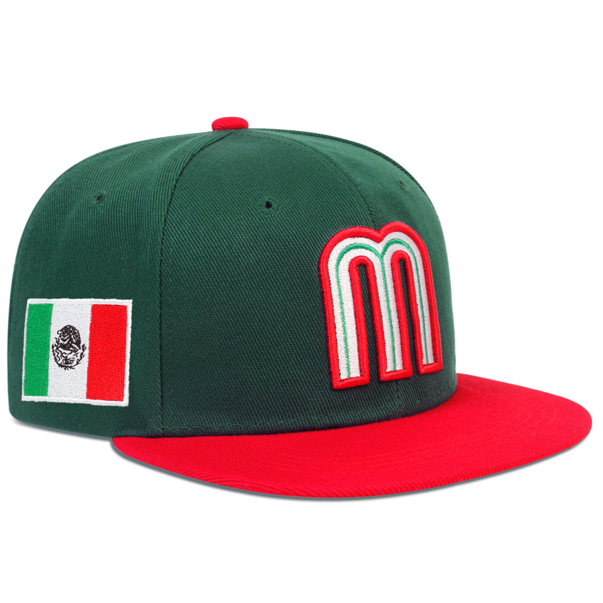 2024 World Cup Baseball Game Mexico National Team Sports Cap Hip Hop Hat Big Flag Standard Wind Car Logo Mexico