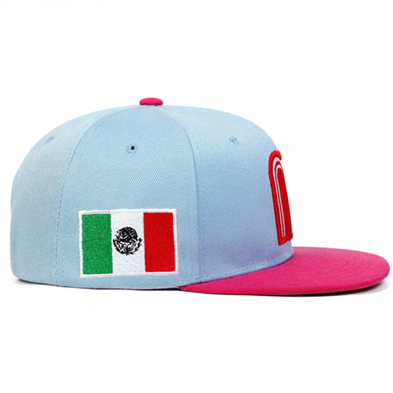 2024 World Cup Baseball Game Mexico National Team Sports Cap Hip Hop Hat Big Flag Standard Wind Car Logo Mexico