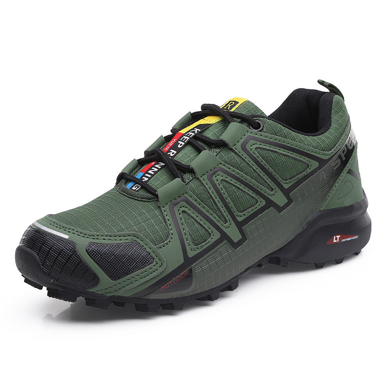 2024 New Large Size Outdoor Hiking Sneaker Mens Shoes Non-slip Shock Absorption Sports Hiking Shoes Breathable Hiking Shoes Men