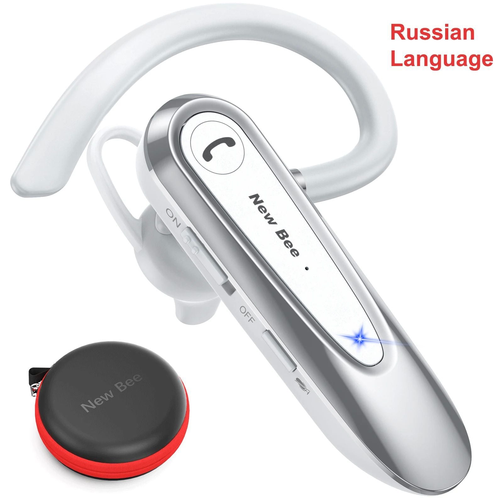 New Bee B45 Bluetooth 50 Headset Wireless Earphone Headphon