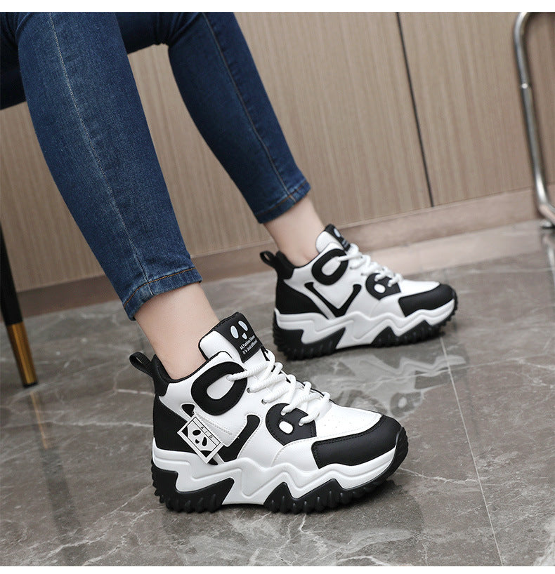 Color Matching Autumn and Casual Shoes Women