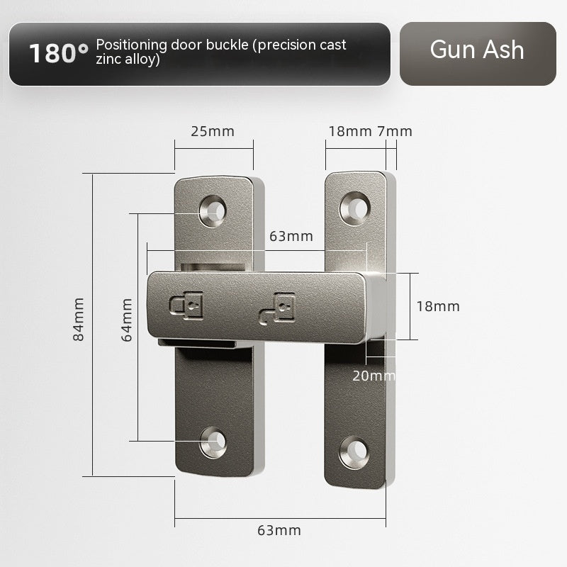 Luminous Latch Indoor Punch-free Door Lock