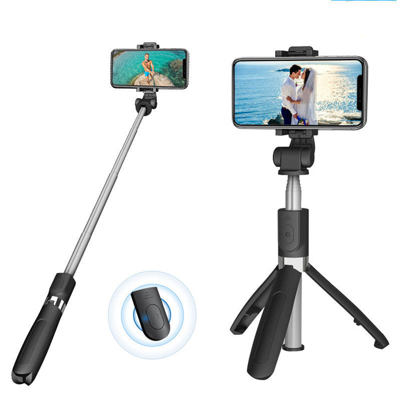 Compatibel met Apple, Bluetooth Selfie Stick mobiele afstandsbediening statief