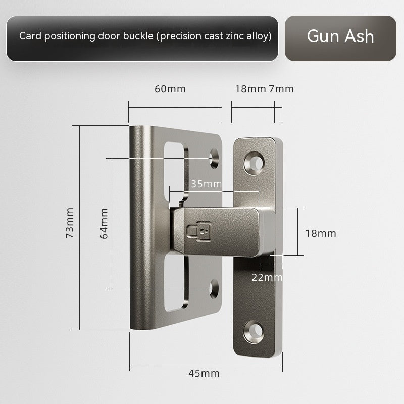 Luminous Latch Indoor Punch-free Door Lock