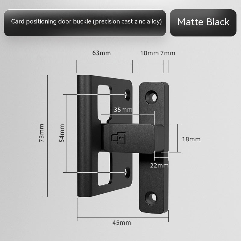 Luminous Latch Indoor Punch-free Door Lock