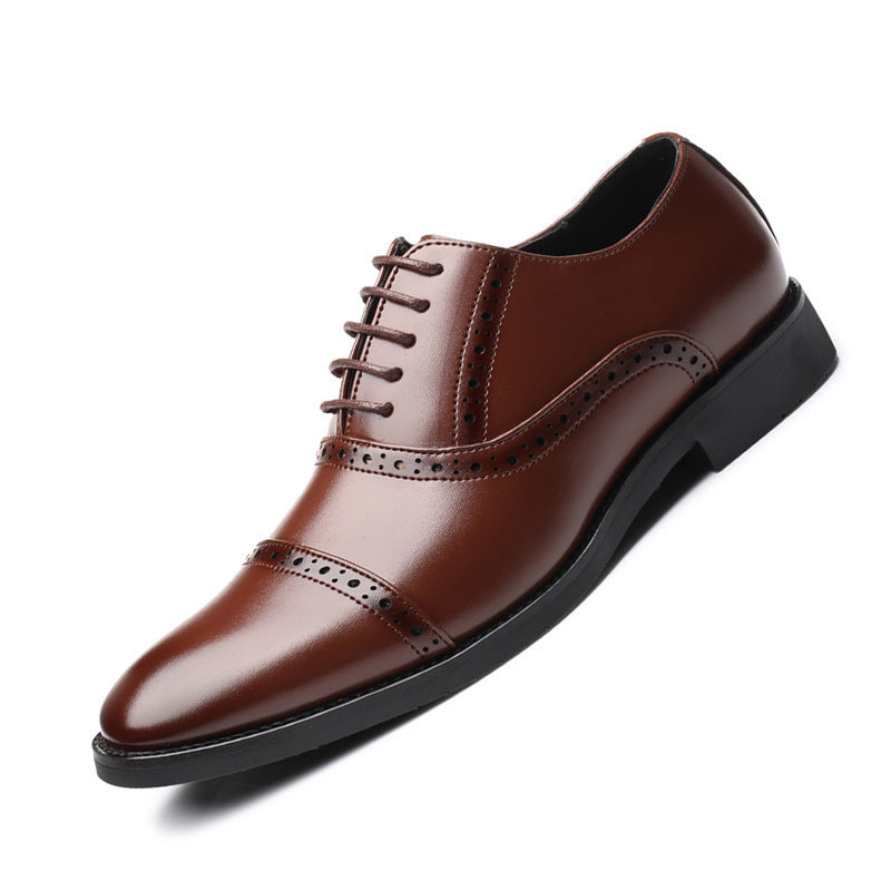 American Style British Casual Business Leather Shoes Men