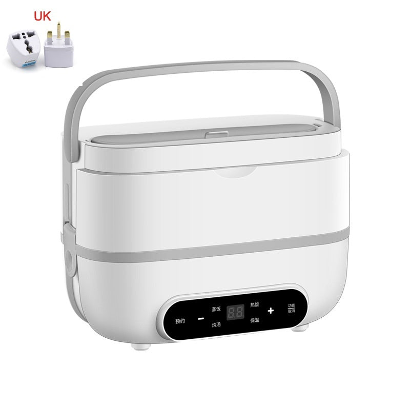 Double-layer Plug-in Waterless Intelligent Reservation Cooking Breakfast Machine