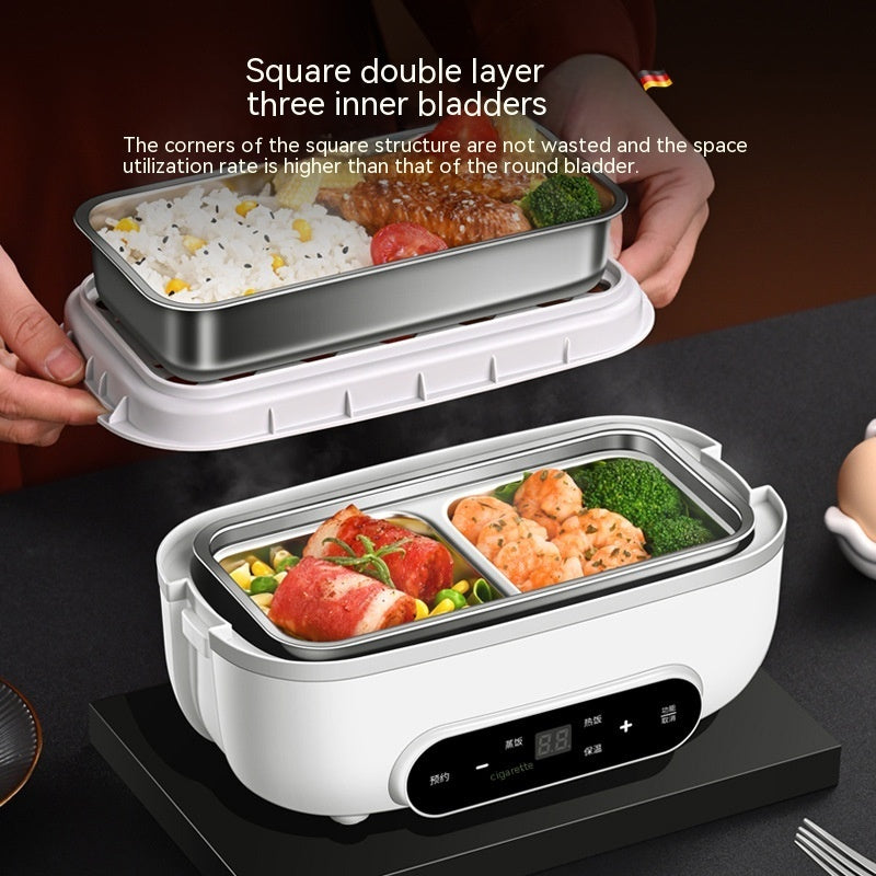 Double-layer Plug-in Waterless Intelligent Reservation Cooking Breakfast Machine