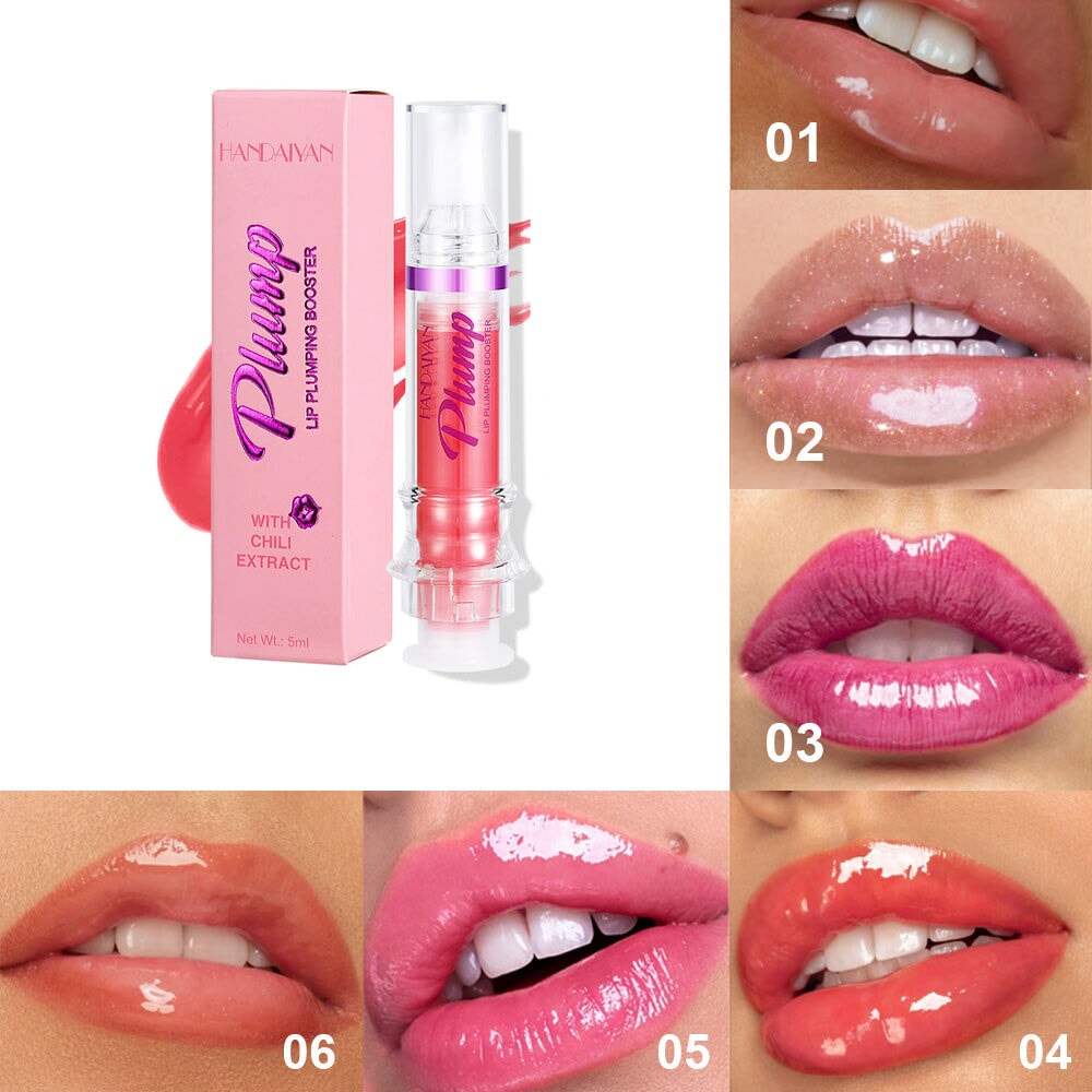 New Tube Lip Rich Lip Color Slightly Spicy Lip Honey Lip Glass Mirror Face Lip Mirror Liquid Lipstick Cheappro collection 