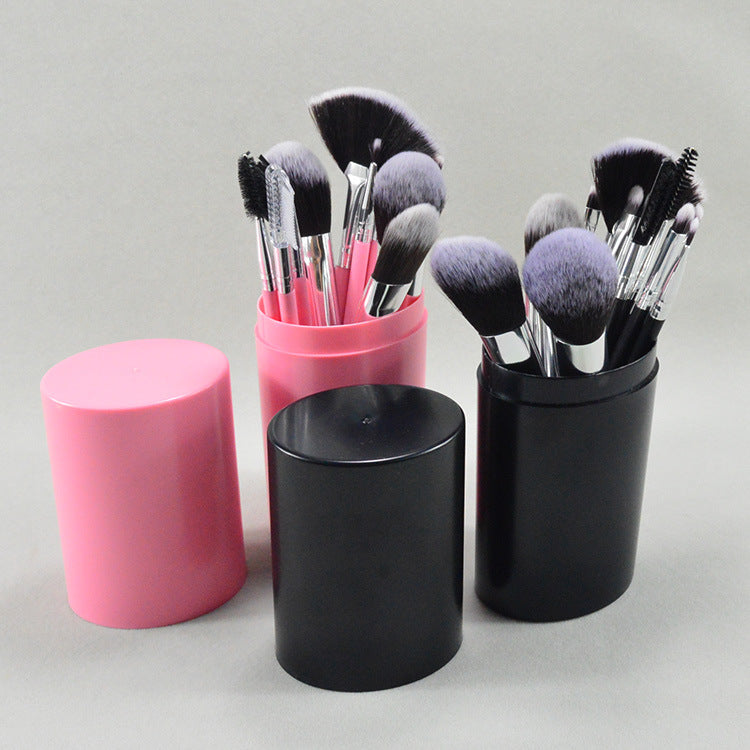 Mai Naiqi Verkoop Nieuwe 12 make-upborstel Cilinderborstelset Blush Brush Beauty Tools