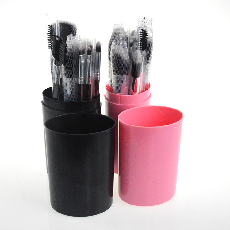 Mai Naiqi Verkoop Nieuwe 12 make-upborstel Cilinderborstelset Blush Brush Beauty Tools