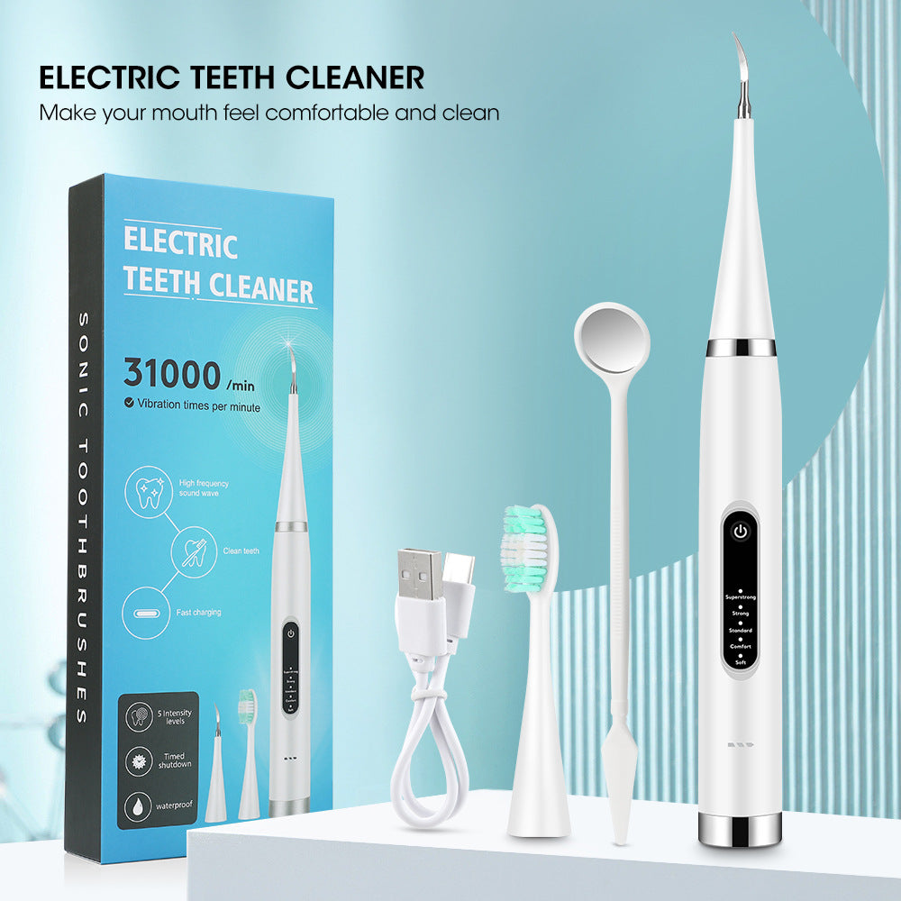 5th Gear Electric Dental Scaler Calculus Remover Dental Scaler Adult Electric Toothbrush