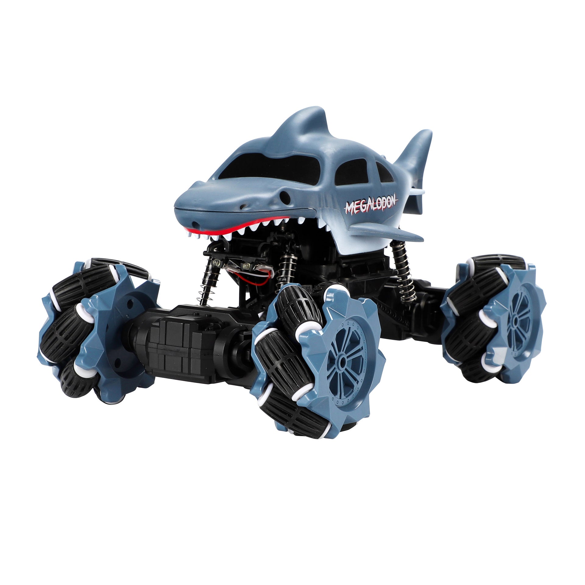 2.4g Remote Control fish Car Sideways Even Drift Car Light Car Spray Dinosaur Model Toy Car Stunt Car